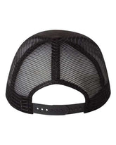 Valucap - Five-Panel Trucker Cap - 8804H - Black